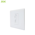 RJ11 TEL Socket Outlet 1Gang electrical sockets